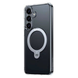 TORRAS - Samsung Galaxy S25+ (Plus) - Hybrid Cover m. Kickstand - MagSafe Kompatibel - Gennemsigtig