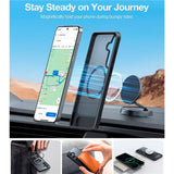 Samsung Galaxy S25 - TORRAS Hybrid Deksel m. Ståfunksjon - MagSafe-kompatibel - Svart