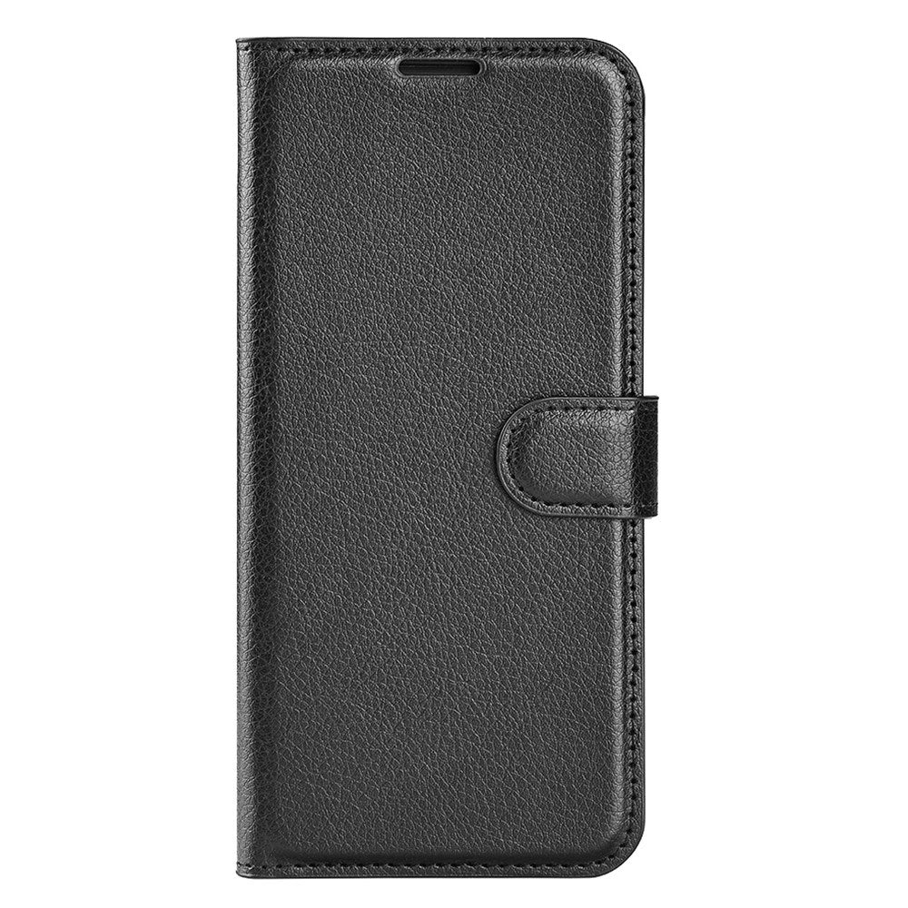 Honor Magic7 Pro - EIDERWOOD Faux Leather Flip Cover m. Kortholder og stativfunksjon - svart