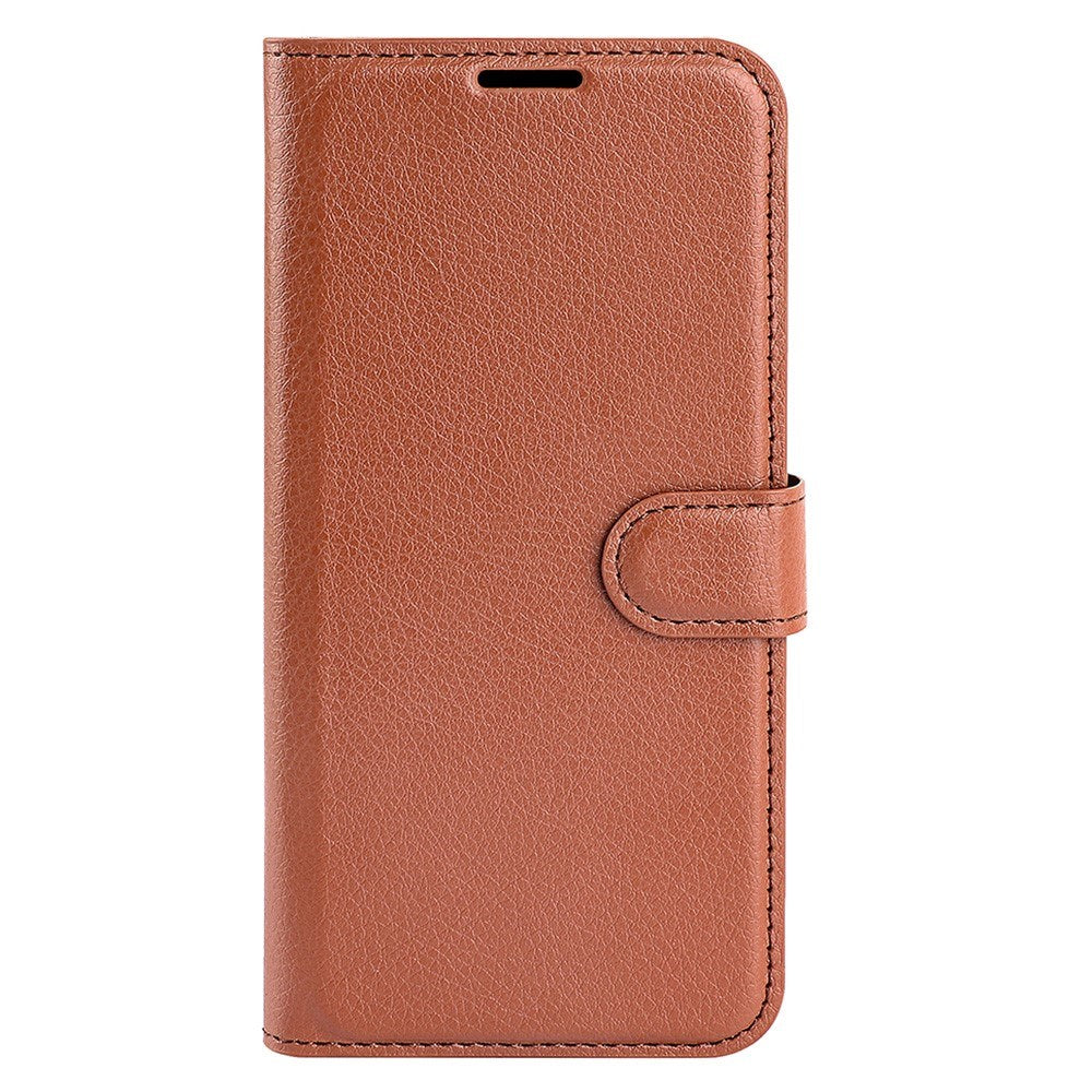 Honor Magic7 Pro - EIDERWOOD Faux Leather Flip Cover m. Kortholder og stativfunksjon - brun