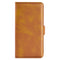 Xiaomi Redmi Note 14 Pro+ - EIDERWOOD Faux Leather Flip Cover m. Kortholder og stativfunksjon - lysebrun