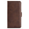 Xiaomi Redmi Note 14 Pro+ - EIDERWOOD Faux Leather Flip Cover m. Kortholder og stativfunksjon - brun