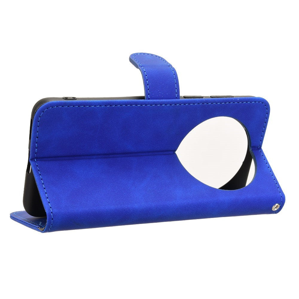 EIDERWOOD - Huawei Mate 70 - Kunstlæder Flip Cover m. Kortholder & Ståfunktion - Blå