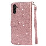 Samsung Galaxy A56 (5G) - EIDERWOOD - Glimmer Flip Cover m. Glidelåslomme og stativfunksjon - Rosa