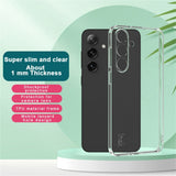 Samsung Galaxy S25+ (Plus) - IMAK fleksibelt plastdeksel - Gjennomsiktig