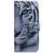 OnePlus 13 - EIDERWOOD Faux Leather Flip Cover m. Motiv - Tiger