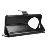 Huawei Mate 70 Pro+ / 70 Pro - EIDERWOOD Faux Leather Flip Cover m. Stropp - Svart