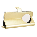 Huawei Mate 70 Pro+ / 70 Pro - EIDERWOOD Faux Leather Flip Cover m. Stropp - Gull