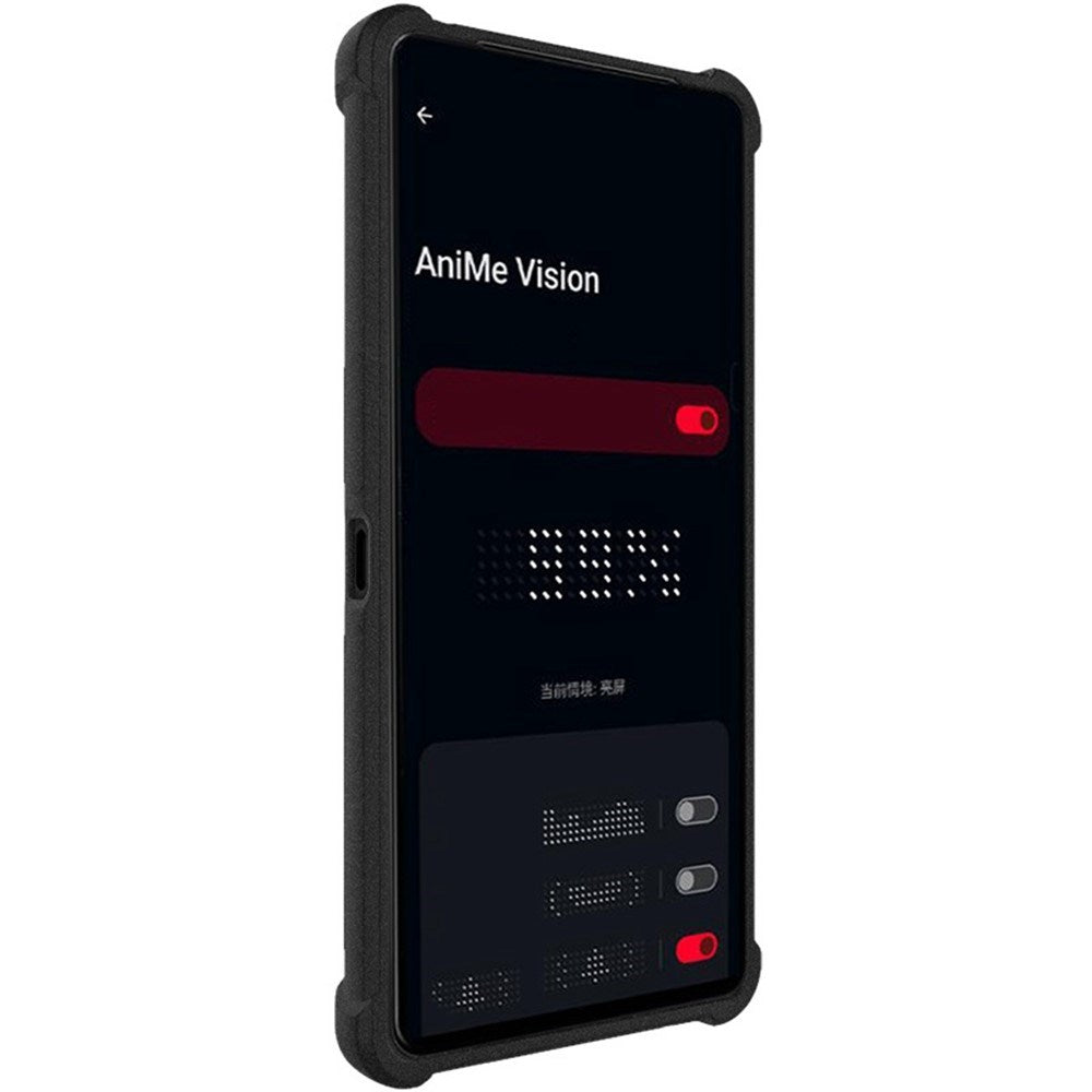 IMAK - Asus ROG Phone 9 (5G) / 9 Pro (5G) - Fleksibelt plastdeksel - Svart