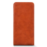 Google Pixel 9a - EIDERWOOD Kunstlæder Flip Cover m. Kortlomme - Orange