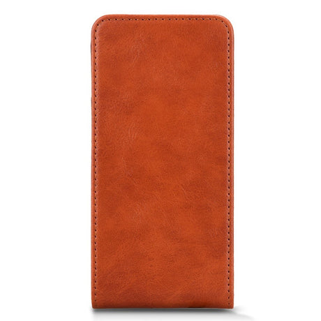 Google Pixel 9a - EIDERWOOD Faux Leather Flip Cover m. Kortlomme - Oransje