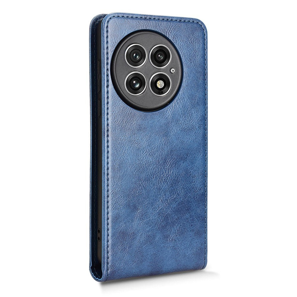 OnePlus 13 - EIDERWOOD Vegan Leather Flip Cover m. Kortlomme - Blå