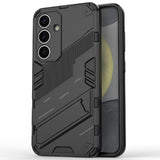 EIDERWOOD Samsung Galaxy A56 (5G) Craftsman-deksel m. Stativ - Svart