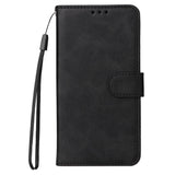 Honor Magic7 Lite - EIDERWOOD Faux Leather Flip Cover m. Stropp - Svart