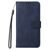 Honor Magic7 Lite - EIDERWOOD Faux Leather Flip Cover m. Stropp - Blå