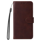 Honor Magic7 Lite - EIDERWOOD Faux Leather Flip Cover m. Stropp - Brun