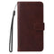 Honor Magic7 Lite - EIDERWOOD Faux Leather Flip Cover m. Stropp - Brun