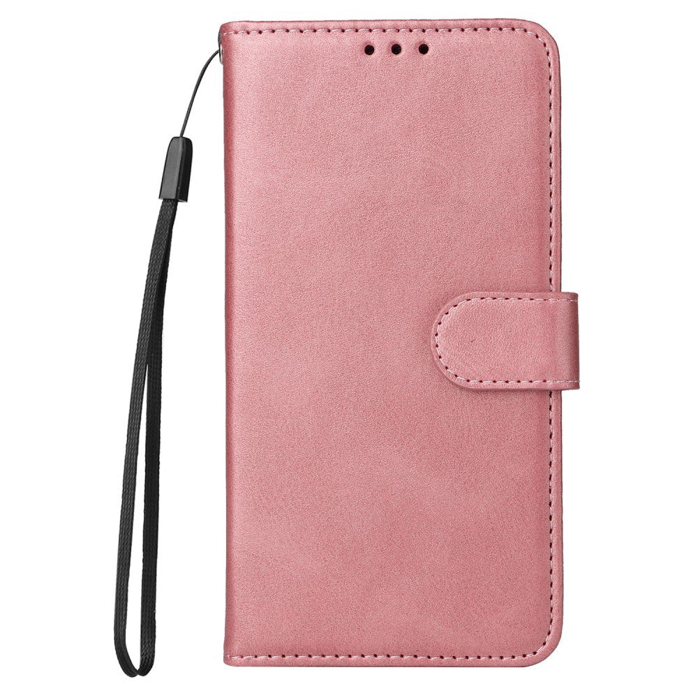 Honor Magic7 Lite - EIDERWOOD Faux Leather Flip Cover m. Stropp - Rosa