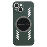 EIDERWOOD - iPhone 13 Hårdt Plastik Cover m. Varmeafledning - Grøn