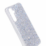 Samsung Galaxy A26 (5G) - EIDERWOOD fleksibelt plastdeksel m. Glitter - Sølv