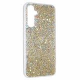 Samsung Galaxy A26 (5G) - EIDERWOOD fleksibelt plastdeksel m. Glitter - Gull