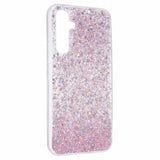 Samsung Galaxy A26 (5G) - EIDERWOOD fleksibelt plastdeksel m. Glitter - Rosa