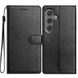 Samsung Galaxy A26 (5G) - EIDERWOOD Faux Leather Flip Cover m. Stropp - Svart