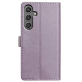 Samsung Galaxy A26 (5G) - EIDERWOOD Faux Leather Flip Cover m. Stropp - Lilla