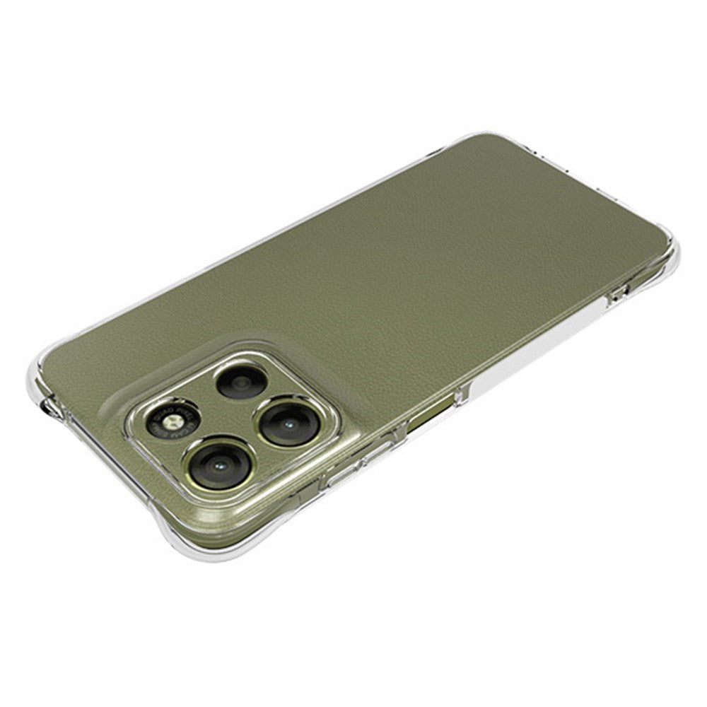 EIDERWOOD Motorola Moto G15 4G fleksibelt plastdeksel - Gjennomsiktig