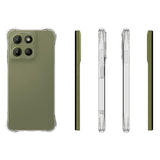 EIDERWOOD Motorola Moto G15 4G fleksibelt plastdeksel - Gjennomsiktig