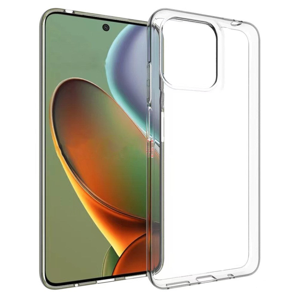 Motorola Moto G15 - EIDERWOOD Fleksibelt plastdeksel - Gjennomsiktig