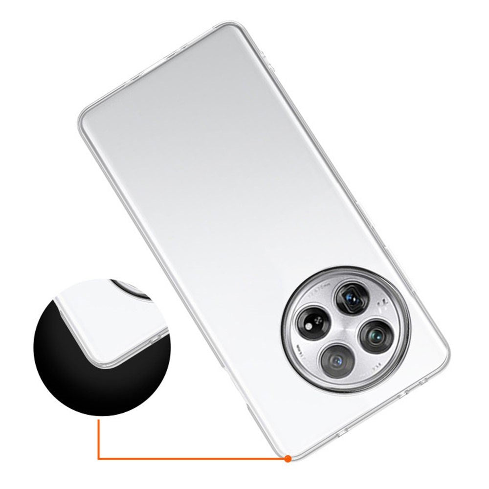 EIDERWOOD OnePlus 13R fleksibelt plastdeksel - gjennomsiktig