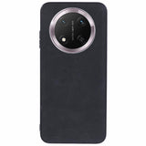 Honor Magic7 Lite - EIDERWOOD Bakdeksel i imitert skinn - Svart