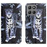 Motorola Moto G15 / G15 Power - EIDERWOOD Faux Leather Flip Cover m. Motiv - Leopard