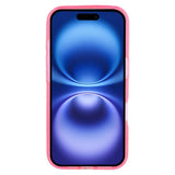 iPhone 16 Plus - EIDERWOOD Plast Glitter Deksel - MagSafe kompatibel - Rosa