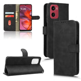 EIDERWOOD Motorola Moto G05 Flip Cover - Kortholder & Ståfunktion - Sort