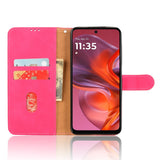 EIDERWOOD Motorola Moto G05 Flip Cover - Kortholder & Ståfunktion - Pink