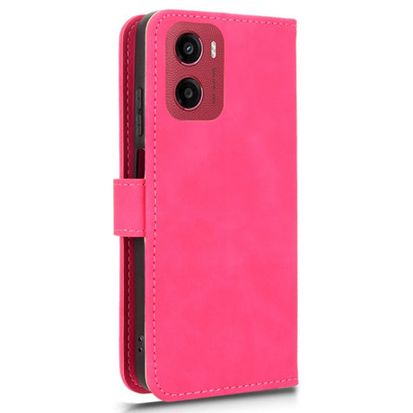 EIDERWOOD Motorola Moto G05 Flip Cover - Kortholder & Ståfunktion - Pink