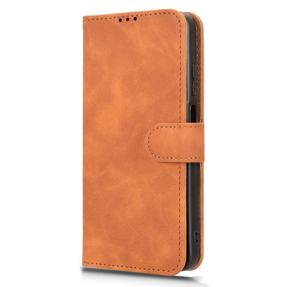 EIDERWOOD Motorola Moto G05 Flip Cover - Kortholder & Ståfunktion - Brun