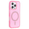 iPhone 16 Pro Max - EIDERWOOD Plast Glitter Deksel - MagSafe kompatibel - Rosa