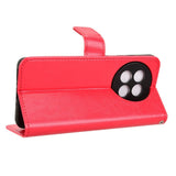 EIDERWOOD flip-deksel for OnePlus 13R 5G – skinnutseende og maksimal beskyttelse – rød