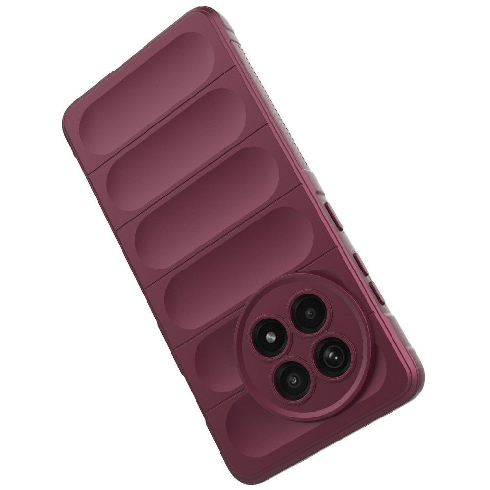 EIDERWOOD OnePlus 13R fleksibelt plastbakdeksel - Burgundy