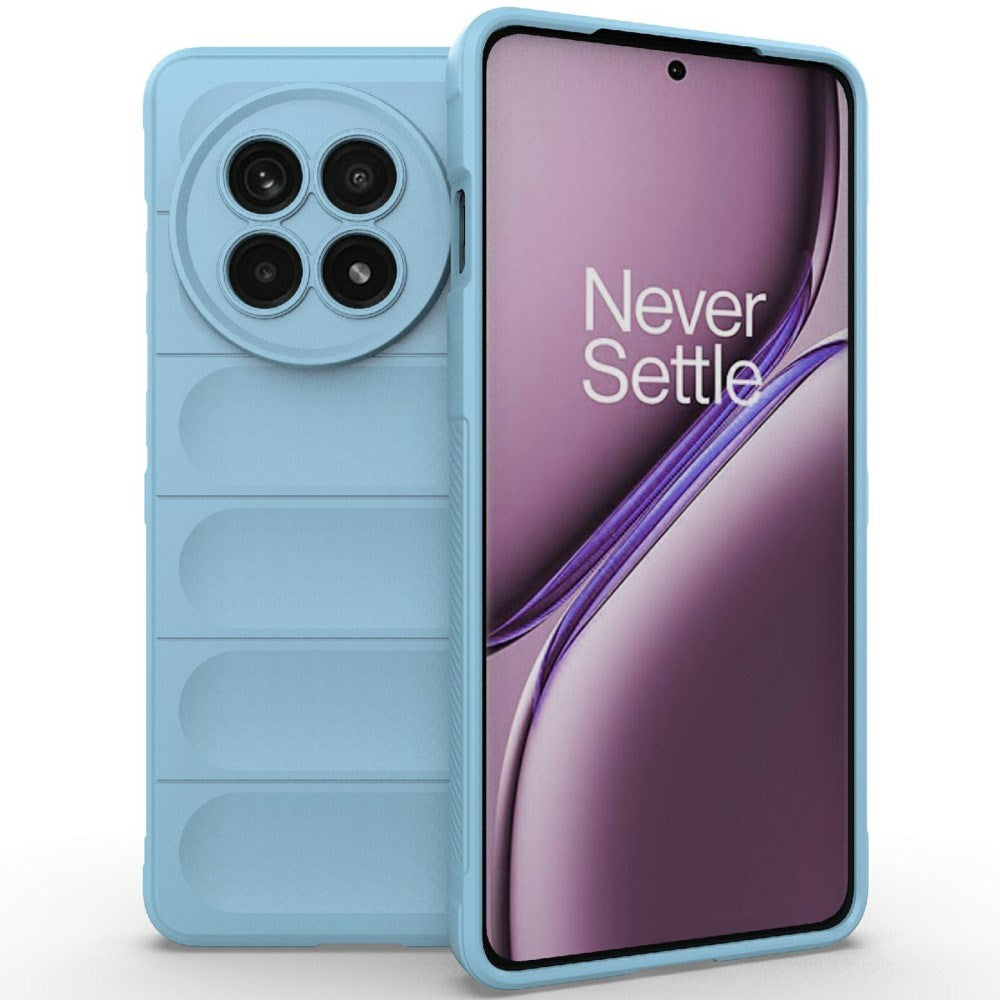 EIDERWOOD OnePlus 13R fleksibelt plastbakdeksel - lyseblå