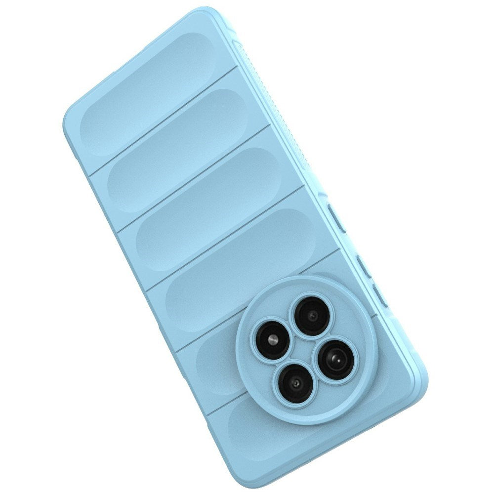 EIDERWOOD OnePlus 13R fleksibelt plastbakdeksel - lyseblå