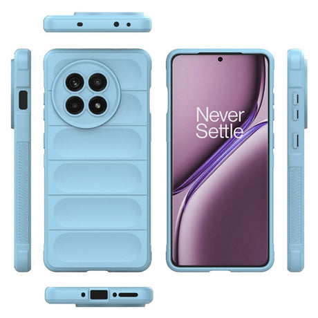 EIDERWOOD OnePlus 13R fleksibelt plastbakdeksel - lyseblå