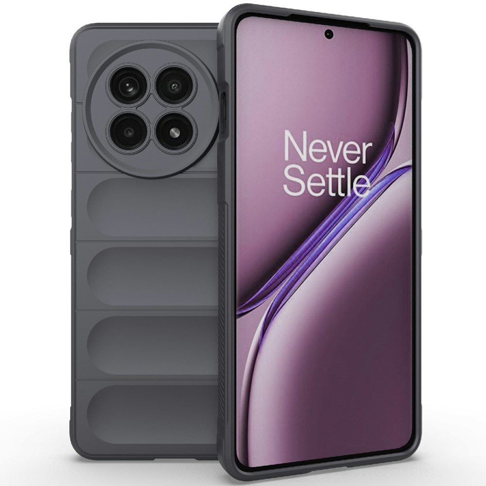 EIDERWOOD OnePlus 13R fleksibelt plastdeksel - mørkegrå