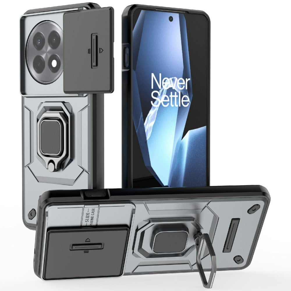 EIDERWOOD OnePlus 13R Craftsman-deksel med integrert kamerabeskyttelse - grå