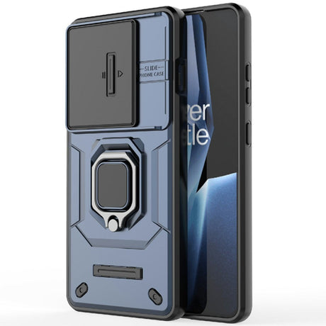 EIDERWOOD OnePlus 13R Craftsman-deksel med integrert kamerabeskyttelse - blå