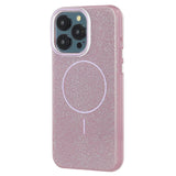 iPhone 15 Pro - EIDERWOOD Plastik Glitter Cover - MagSafe Kompatibel - Lilla