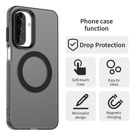 EIDERWOOD Samsung Galaxy A26 5G deksel MagSafe-kompatibel og støtsikker design - svart